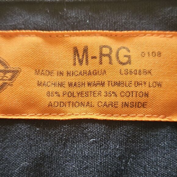 Dickies Renegade Classics Work Shirt Motorcycle Garage Button Front Size M - Picture 6 of 7